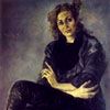 MARIA DOBROWOLSKA, 1986, olej na płótnie, 100x80